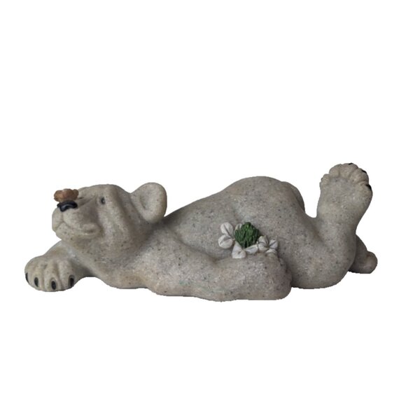 Quarry Critters Bear Figurine Buttercup 45435 Second Nature Design - Picture 1 of 9